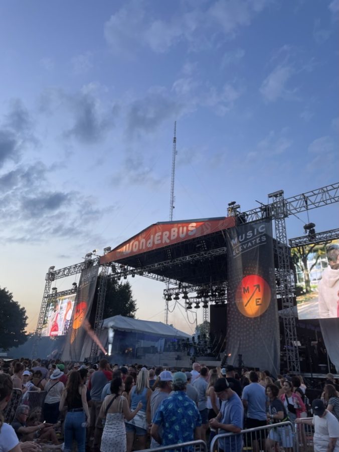 Photo from day 3 of the Wonderbus Music Festival in 2022. This image was taken right before the Lumineers took the stage in Columbus last summer.Photo Courtesy of Juliana Theodore.