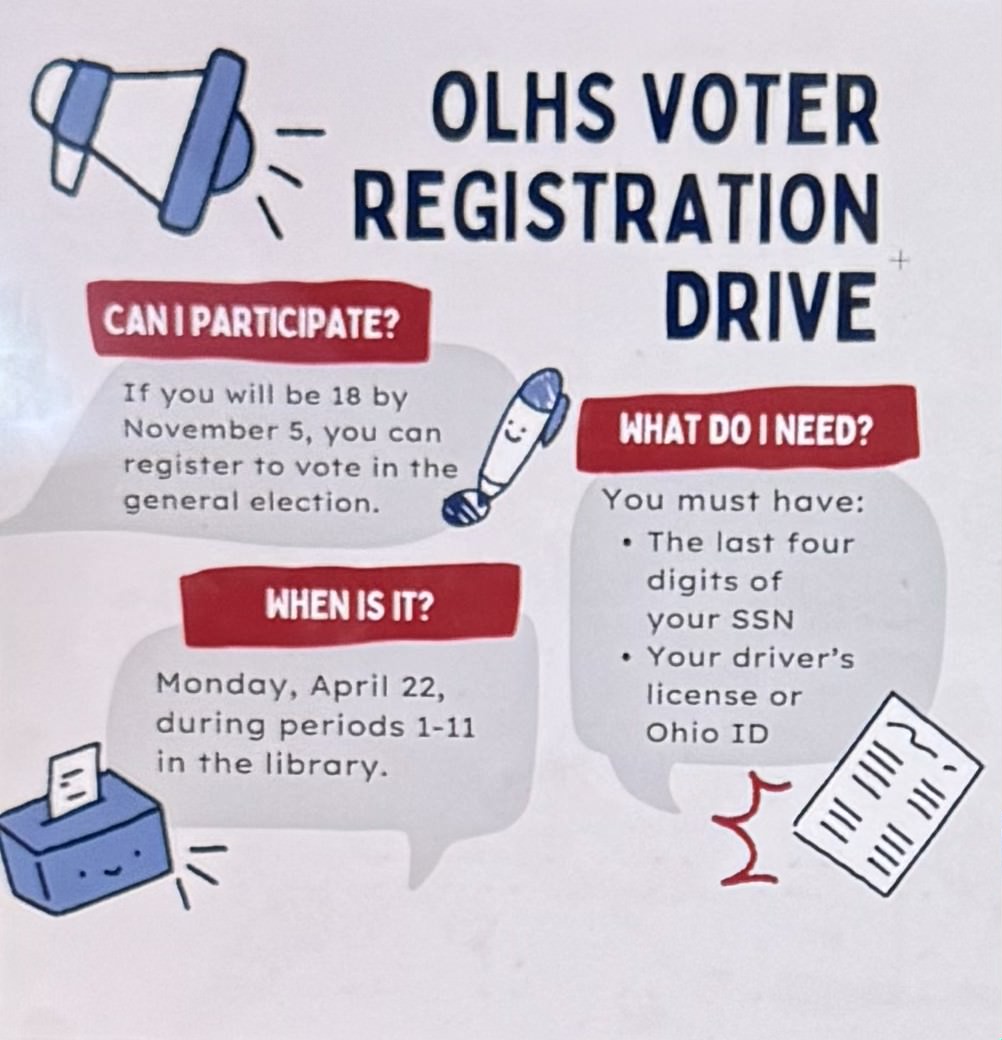 OLHS Voting Drive Takes Place Next Monday