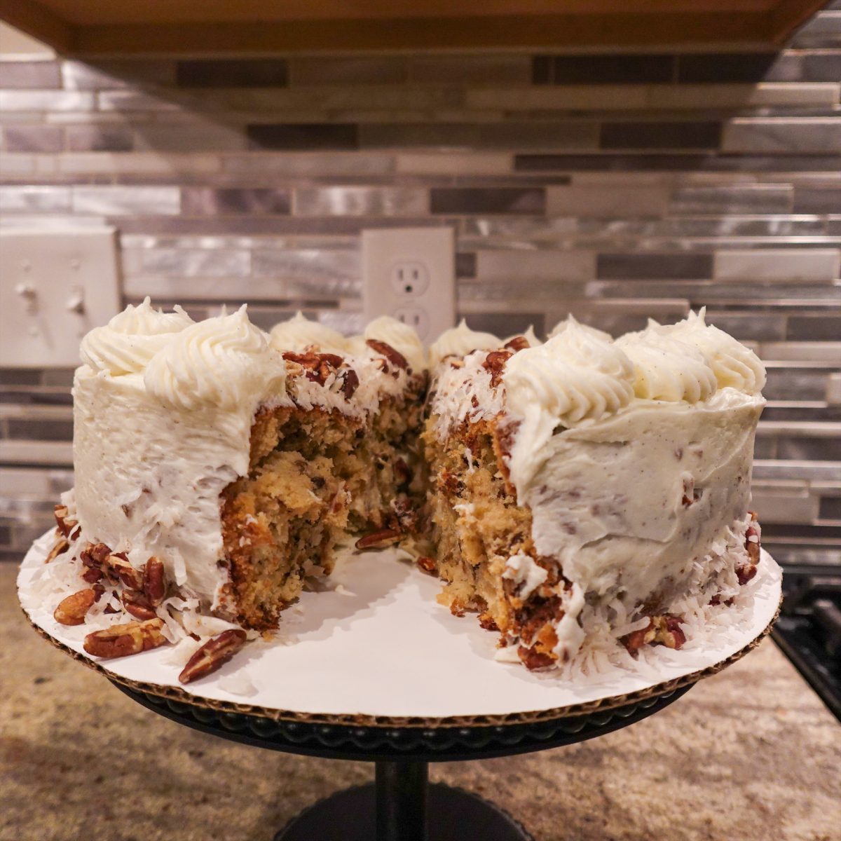 Indulge in Aly Janssen's Italian Cream Cake