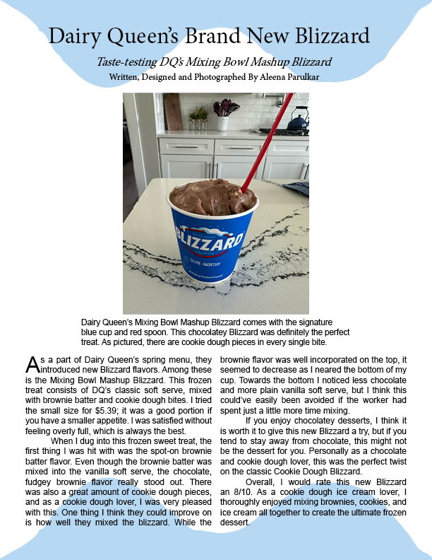 Dairy Queen’s Brand New Blizzard