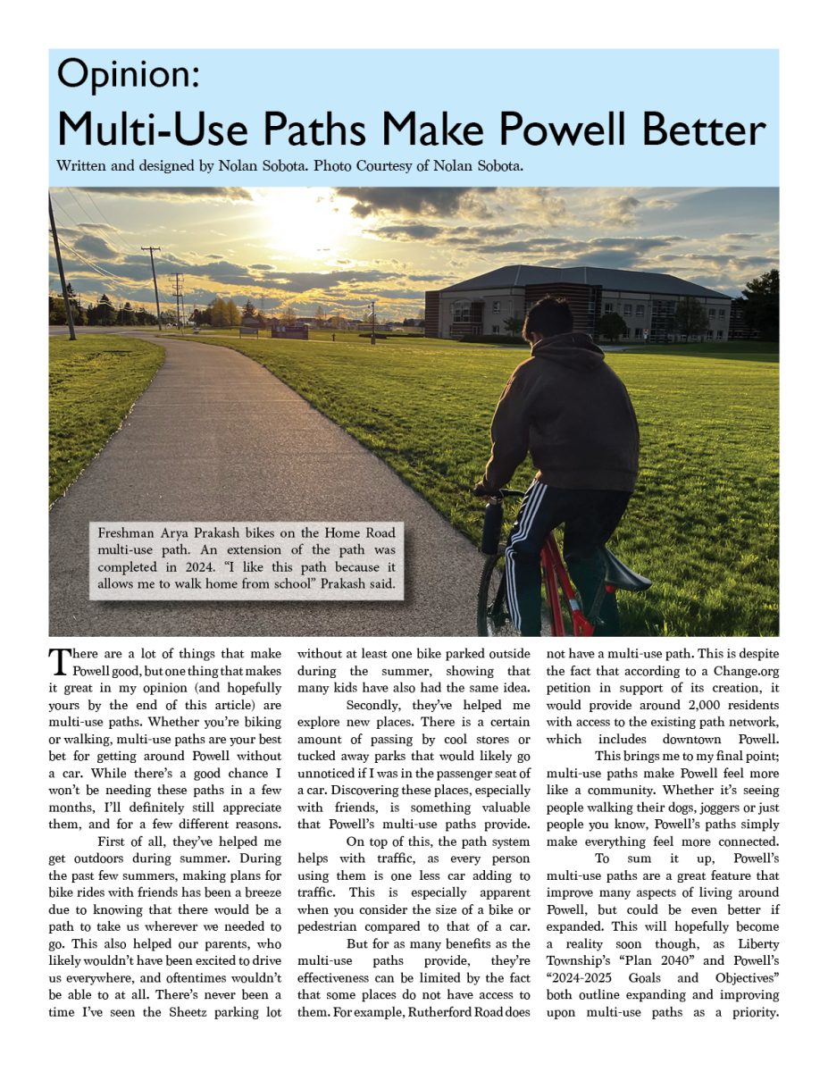 Opinion: Multi-Use Paths Make Powell Better