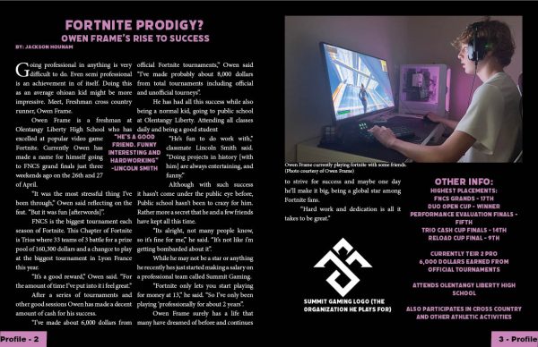 Navigation to Story: Fortnite Prodigy?