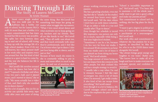 Navigation to Story: Dancing Through Life