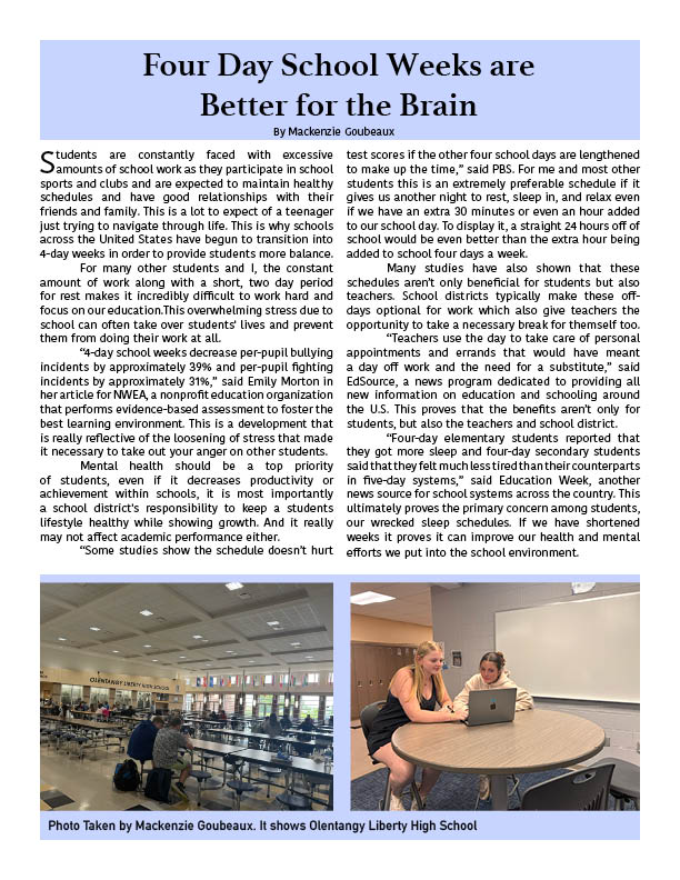 Four Day School Weeks are Better for the Brain
